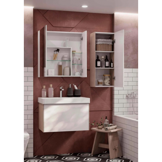 Зеркало-шкаф АКВАТОН Асти 70