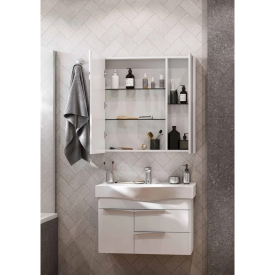 Зеркало-шкаф АКВАТОН Беверли 80