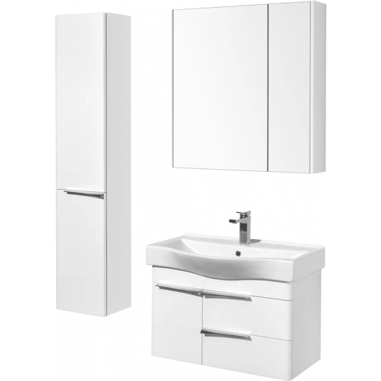 Зеркало-шкаф АКВАТОН Беверли 80