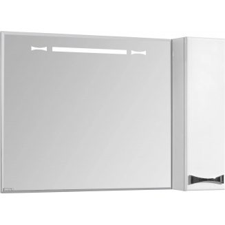 Зеркало-шкаф АКВАТОН Диор 100 R правый, с подсветкой и антизапотеванием