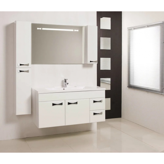 Зеркало-шкаф АКВАТОН Диор 120 R правый, с подсветкой и антизапотеванием