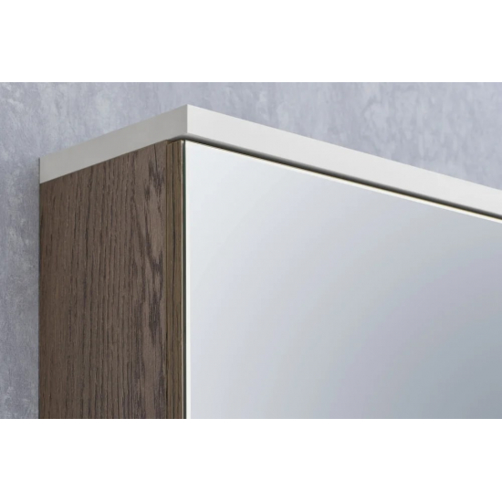 Зеркало-шкаф АКВАТОН Эмма 46 R правое, дуб наварра