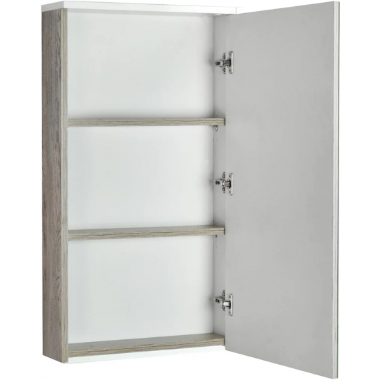 Зеркало-шкаф АКВАТОН Эмма 46 R правое, дуб наварра