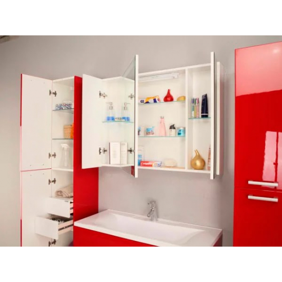 Зеркало-шкаф АКВАТОН Мадрид 100 с подсветкой