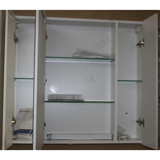 Зеркало-шкаф АКВАТОН Мадрид 80 с подсветкой