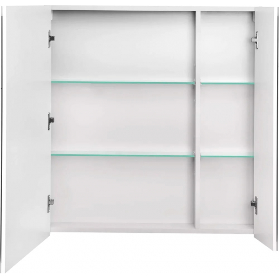 Зеркало-шкаф АКВАТОН Нортон 80 белый глянец