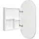Зеркало-шкаф АКВАТОН Оливия белый глянец