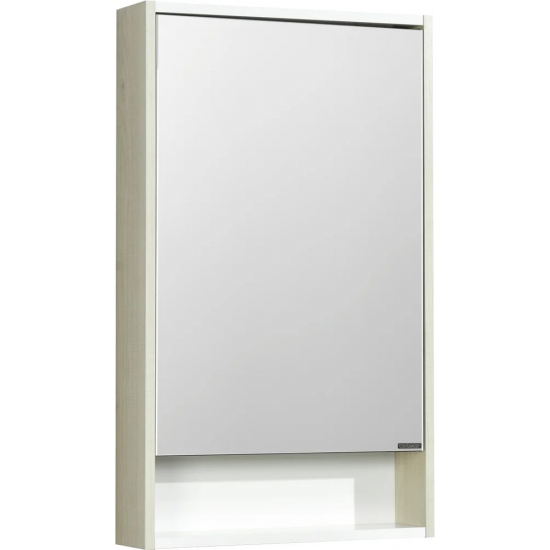 Зеркало-шкаф АКВАТОН Рико 50 белый, ясень фабрик