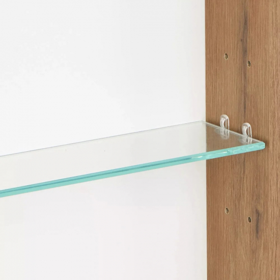 Зеркало-шкаф АКВАТОН Сканди 45 дуб рустикальный