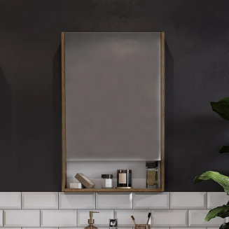 Зеркало-шкаф АКВАТОН Сканди 55 дуб рустикальный