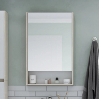 Зеркало-шкаф АКВАТОН Сканди 55 дуб верона 