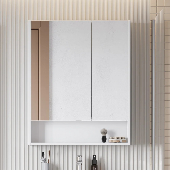 Зеркало-шкаф АКВАТОН Сканди 70 белый