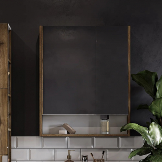Зеркало-шкаф АКВАТОН Сканди 70 дуб рустикальный