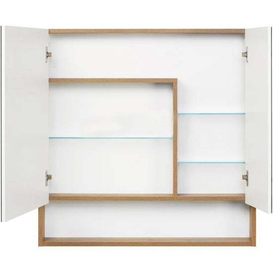 Зеркало-шкаф АКВАТОН Сканди 90 дуб рустикальный