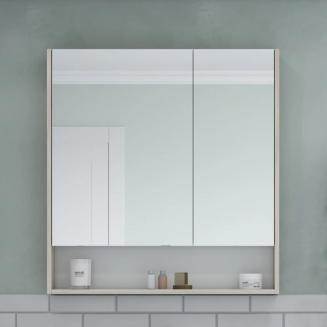 Зеркало-шкаф АКВАТОН Сканди 90 дуб верона