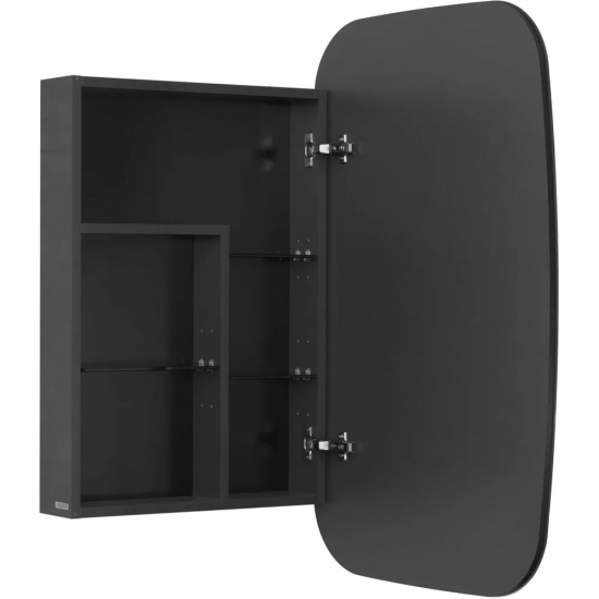 Зеркало-шкаф АКВАТОН Сохо 60 графит R правое