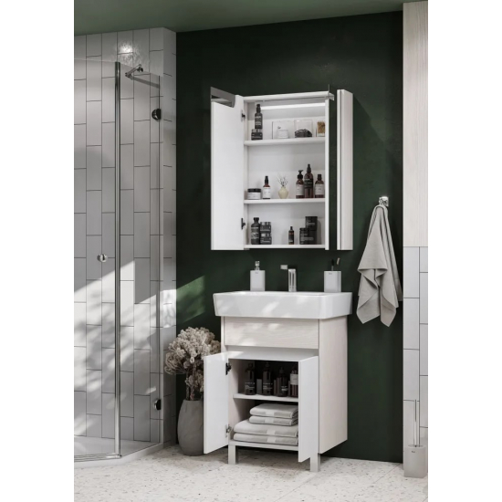 Зеркало-шкаф АКВАТОН Верди PRO 60 ясень фабрик