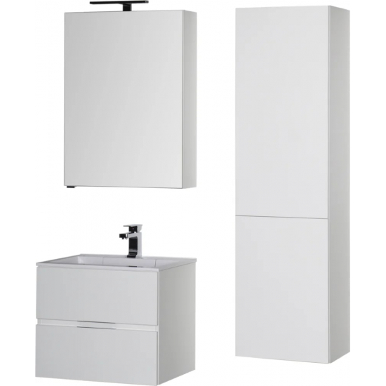 Зеркало-шкаф AQUANET Алвита 70 R правое, белый