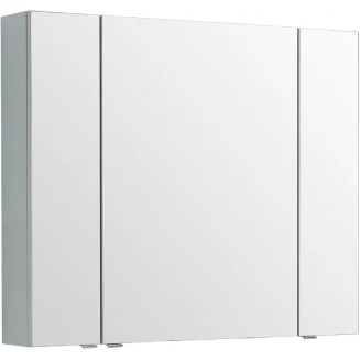 Зеркало-шкаф AQUANET Алвита 90 серое