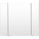 Зеркало-шкаф AQUANET Алвита New 100 серое