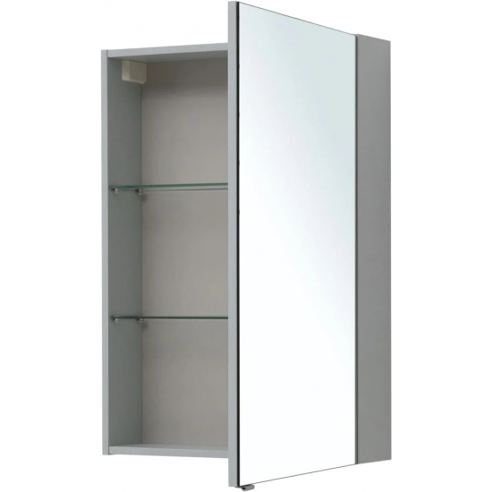 Зеркало-шкаф AQUANET Алвита New 60 серый