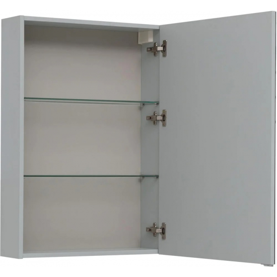 Зеркало-шкаф AQUANET Алвита New 60 серый