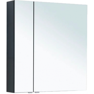 Зеркало-шкаф AQUANET Алвита New 80 антрацит