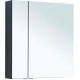 Зеркало-шкаф AQUANET Алвита New 80 антрацит
