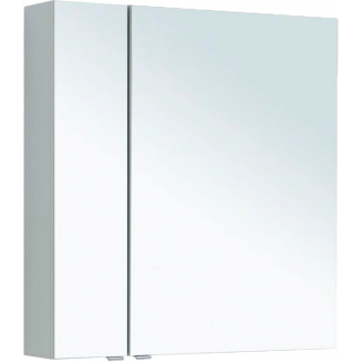 Зеркало-шкаф AQUANET Алвита New 80 серое