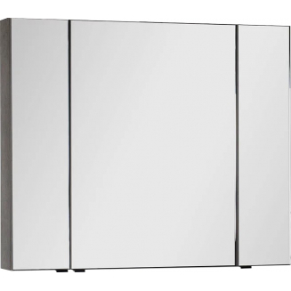 Зеркало-шкаф AQUANET Эвора 100 дуб антик