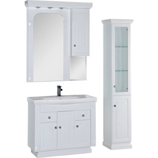 Зеркало-шкаф AQUANET Фредерика New 100