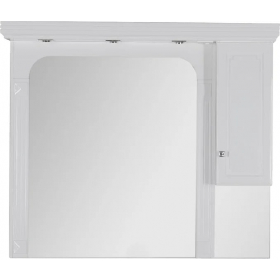 Зеркало-шкаф AQUANET Фредерика New 140