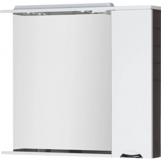 Зеркало-шкаф AQUANET Гретта 100 венге, с подсветкой