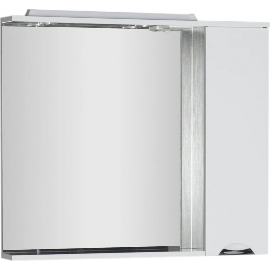 Зеркало-шкаф AQUANET Гретта 100 венге, с подсветкой