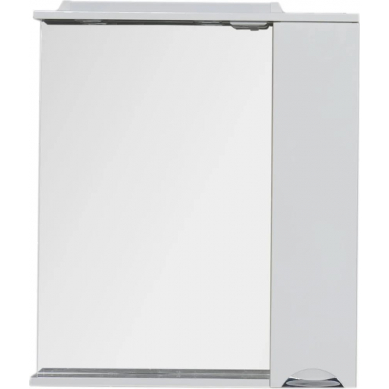 Зеркало-шкаф AQUANET Гретта 75 светлый дуб, с подсветкой