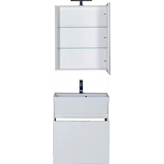 Зеркало-шкаф AQUANET Латина 60 белый