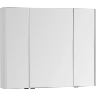 Зеркало-шкаф AQUANET Латина 90 белый