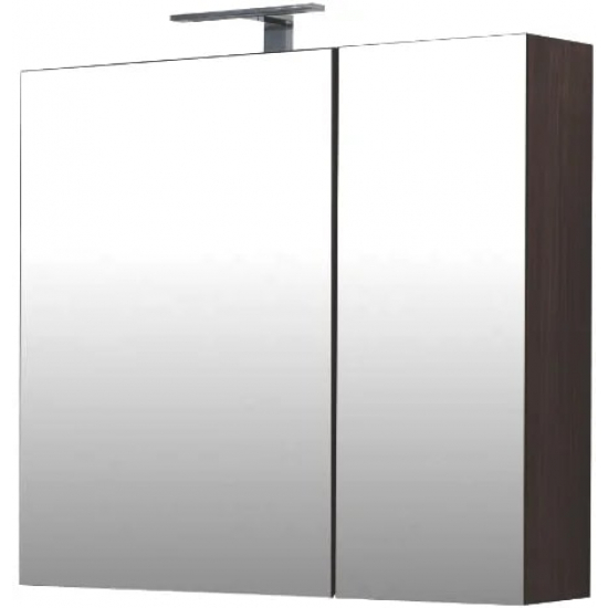 Зеркало-шкаф AQUANET Нью-Йорк 100 орех