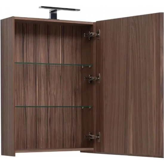 Зеркало-шкаф AQUANET Нью-Йорк 60 орех