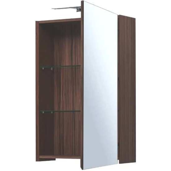 Зеркало-шкаф AQUANET Нью-Йорк 60 орех