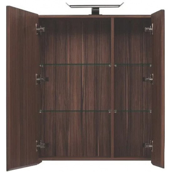 Зеркало-шкаф AQUANET Нью-Йорк 70 орех