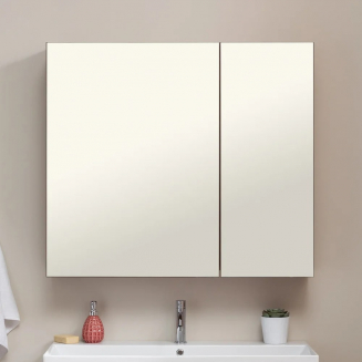 Зеркало-шкаф AQUANET Нью-Йорк 85 орех