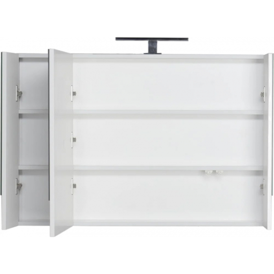 Зеркало-шкаф AQUANET Нота 100 камерино белый 