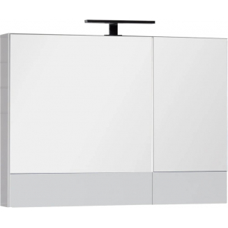 Зеркало-шкаф AQUANET Нота 90 камерино белый 