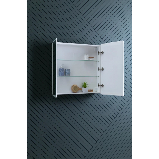 Зеркало-шкаф AQUANET Оптима 80