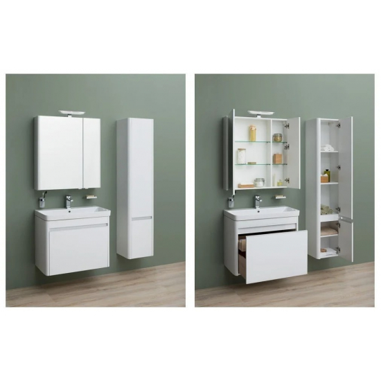 Зеркало-шкаф AQUANET Орлеан 80 белый