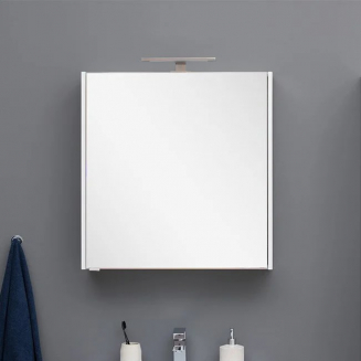 Зеркало-шкаф AQUANET Палермо 60 белый