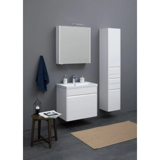 Зеркало-шкаф AQUANET Палермо 60 белый