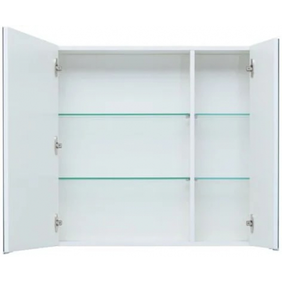 Зеркало-шкаф AQUANET Палермо 80 белый