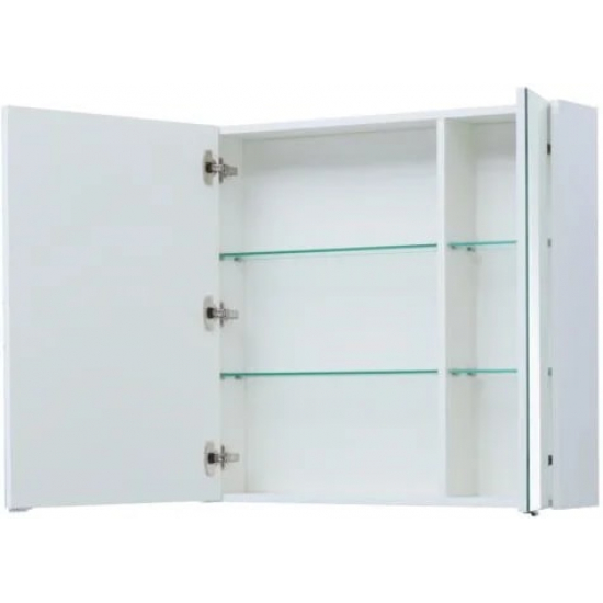 Зеркало-шкаф AQUANET Палермо 80 белый